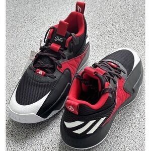 Adidas Dame Certified 10.5M (11.5 W) Basketball Shoes HR0728 Scarlet White Black